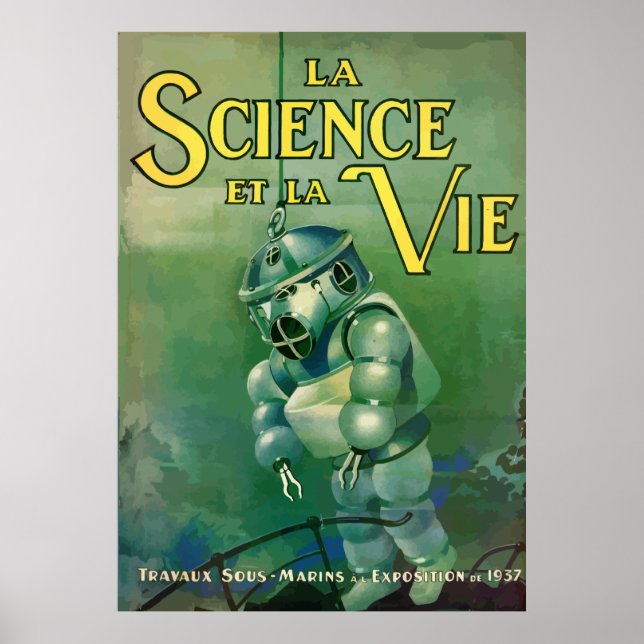 Pôster La Science et la Vie (frança - 1937) (Frente)