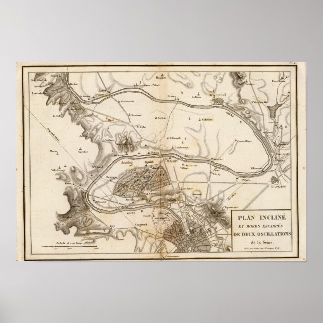 Pôster La Seine (Frente)