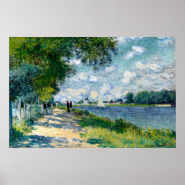 Poster LA SEINE A ARGENTEUIL-Claude Monet