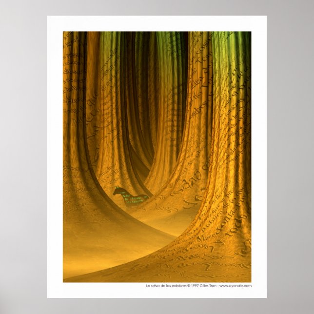 Pôster La selva de las palabras (Frente)