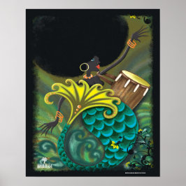 Poster La Sirena 16"x20"