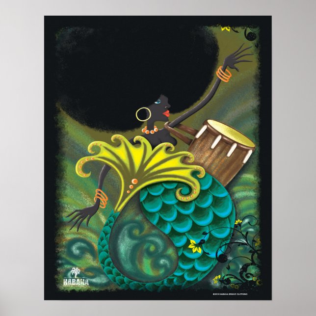 Poster La Sirena 16"x20" (Frente)