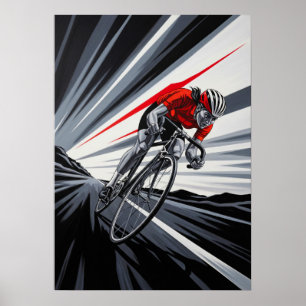 Poster LA TANGENTE VIVE (O Tangente Nitidez) - Negrito e