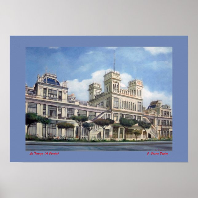 Poster La Terraza (Corunha) (Frente)