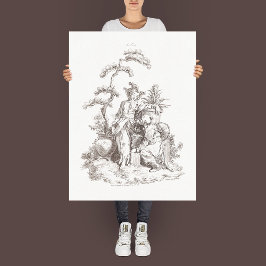 Poster La Terre" da série "Os Quatro Elementos."