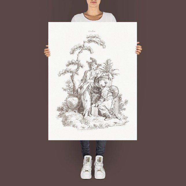 Poster La Terre" da série "Os Quatro Elementos." (Criador carregado)