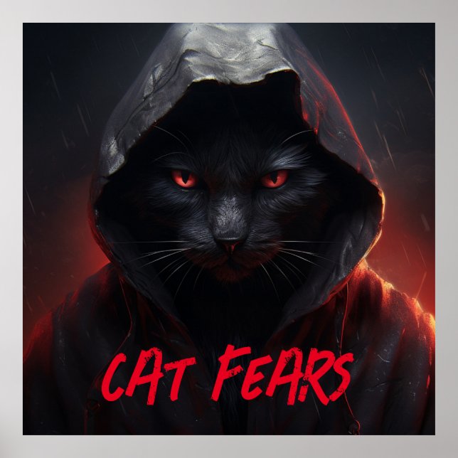 Poster La terreur féline (Frente)