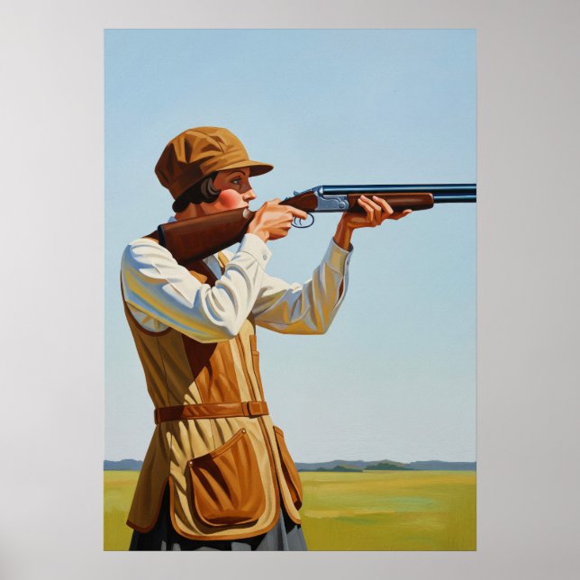 Poster LA TIREUSE D'ÉLITE (A Elite Sharpshooter) (Frente)