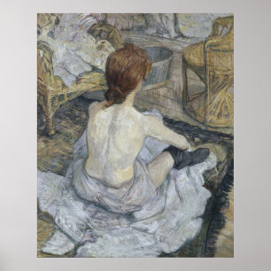 Poster La Toilette Toulouse-Lautrec de Rousse