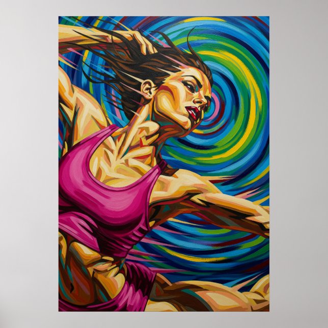 Poster LA TORSION DU GESTE (A Torre do Gesto) (Frente)