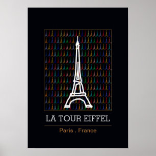 Pôster La Tour Eiffel / decoração francesa