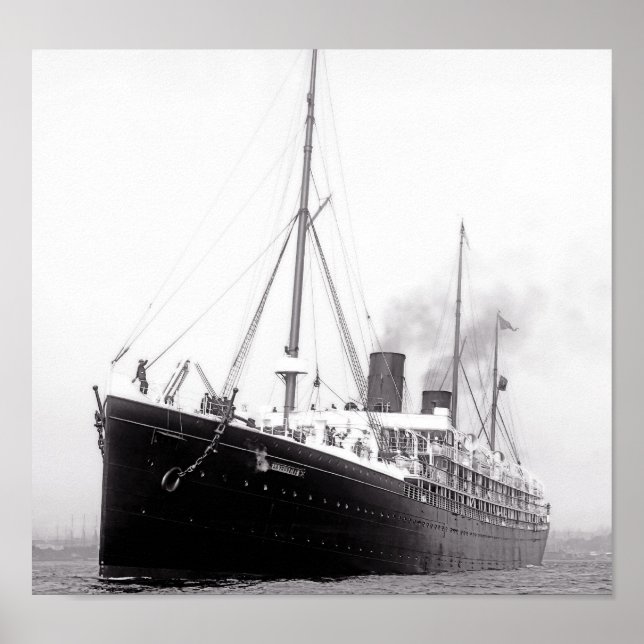 Pôster La Touraine 1891 (Frente)