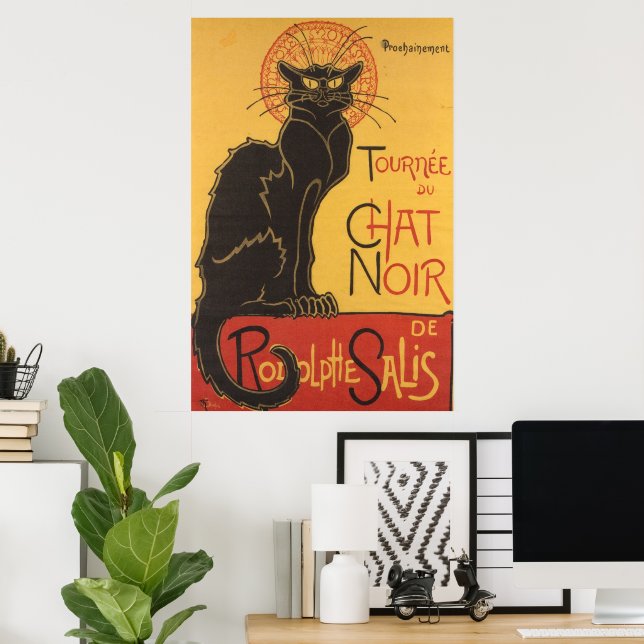 Pôster La tournée du Chat Noir (Escritório em casa)
