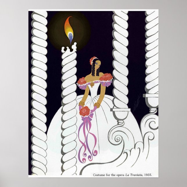 Pôster La Traviata 1935 (Frente)