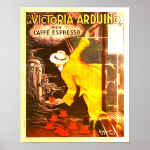 Poster La Victoria Arduino Caffe Expresso Itália - Adver