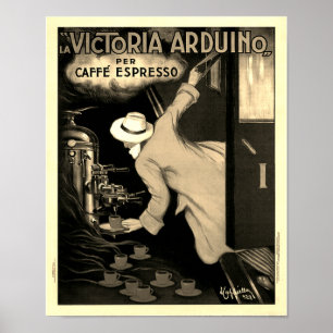 Poster La Victoria Arduino Caffe Expresso Italy - Advert