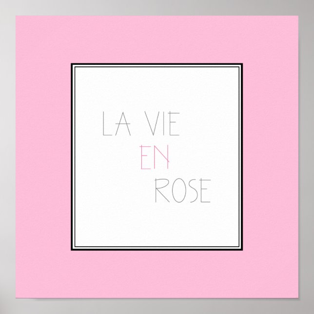 Poster La Vie En Rosa - A Vida A Rosa (Frente)
