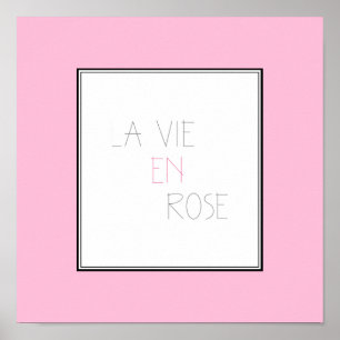 Poster La Vie En Rosa - Vida em rosa