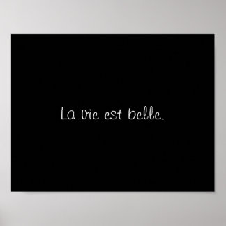 Pôster La vie est belle. (A vida é bela.)