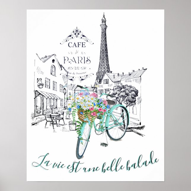 Poster La vie est une belle balade (Frente)