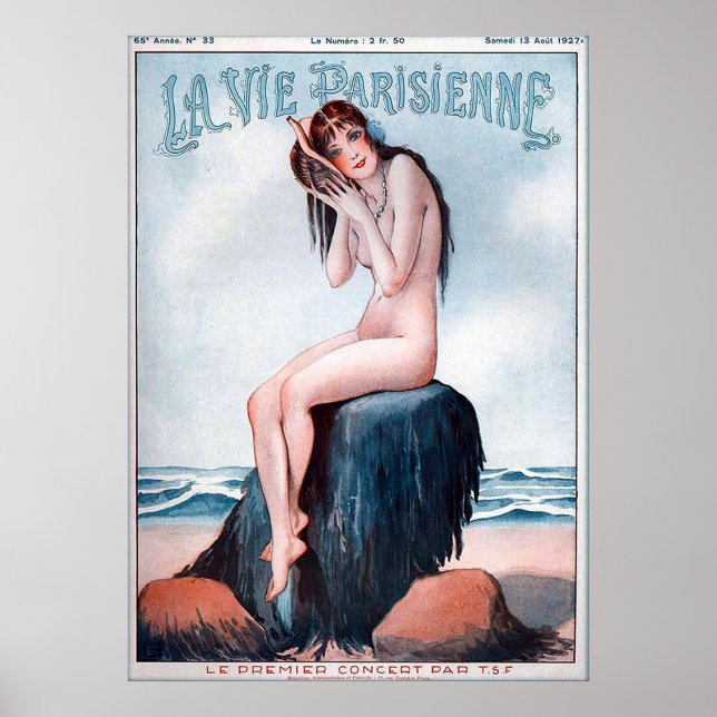 POSTER LA VIE PARISIENNE (Frente)