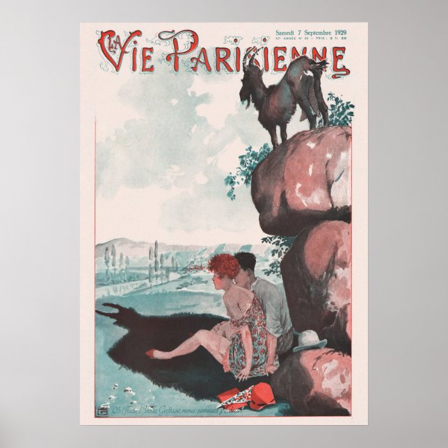 POSTER LA VIE PARISIENNE (Frente)