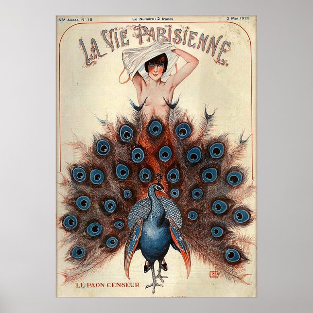 POSTER LA VIE PARISIENNE (Frente)