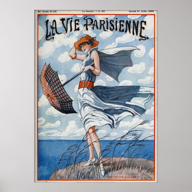 POSTER LA VIE PARISIENNE (Frente)
