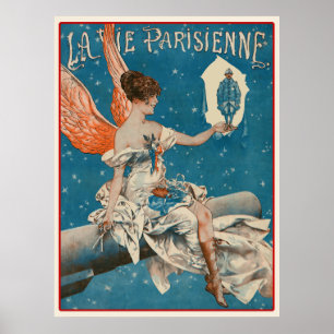 Poster La Vie Parisienne - Dans le ciel éhigié