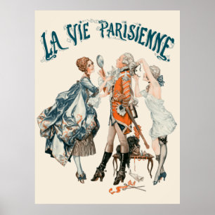 Poster La Vie Parisienne - La guerre en dentelles d'autre