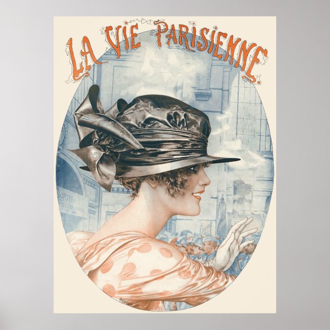 Poster La Vie Parisienne - La première minuto de dix jour (Frente)
