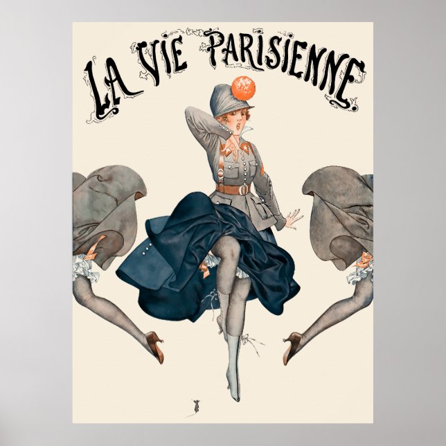 Poster La Vie Parisienne - La souris (Frente)