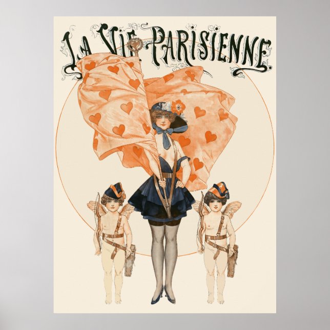 Poster La Vie Parisienne - L'Amour, prends garde, Illustr (Frente)