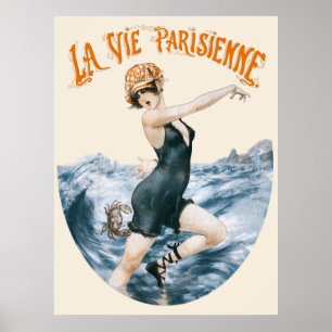 Poster La Vie Parisienne - Onu pince sans rire ou le souv