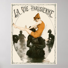 Poster La Vie Parisienne - Paris Port de Mer Concorde