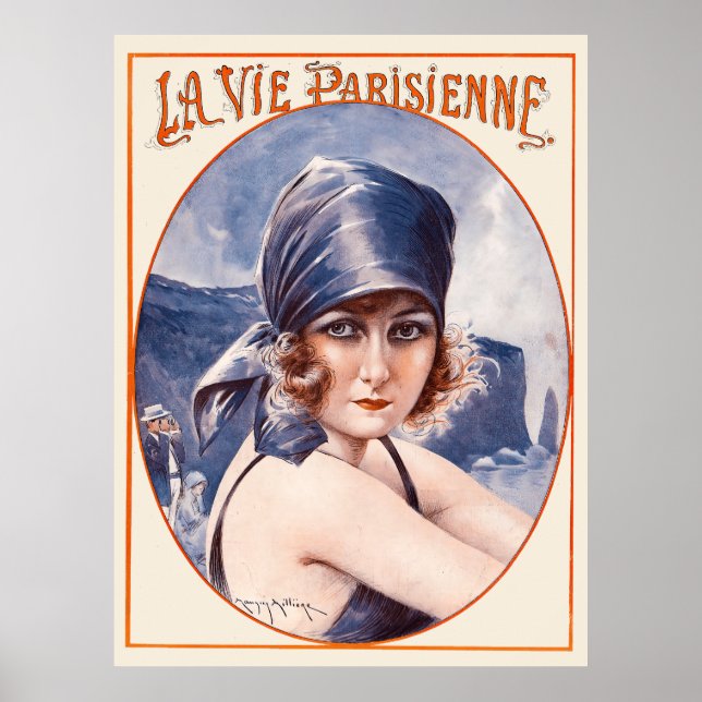 Poster La Vie Parisienne - Pour Changer De Paris A Trou-S (Frente)