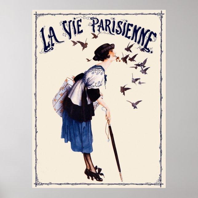 Poster La Vie Parisienne - Pour Obéir aux Règlements (Frente)