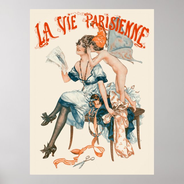 Poster La Vie Parisienne - sanita Le choix d'une (Frente)