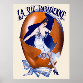 Poster La Vie Parisienne - Un Cadeau des Cloches