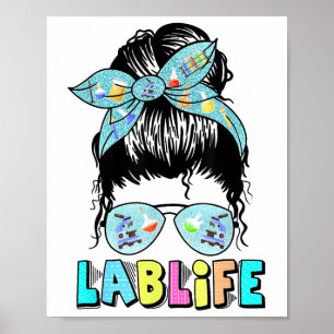 Poster Lab Life Messy Bun Lab Semana 2025