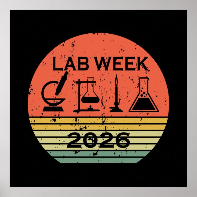 Poster Lab Week 2026 Medical Laboratory Professionals (Frente)