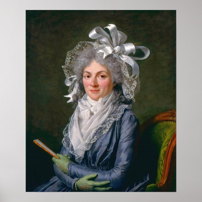 Poster Labille-Guiard - Madame De Genlis (Frente)