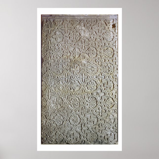 Pôster Lábio bizantino com decoração de cruciformes, 12-1 (Frente)