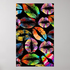 Pôster Lábios na moda nº 8