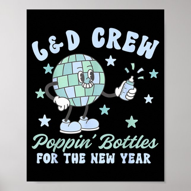 Poster Labor And Delivery Pn' Bottles For The New Year Nu (Frente)