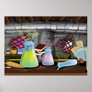 Pôster Laboratório de Ciências