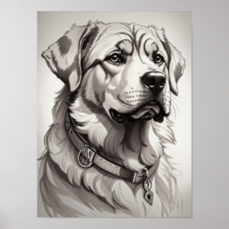 Poster Labrador Dog