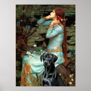 Poster Labrador (preto 1) - Ofelia