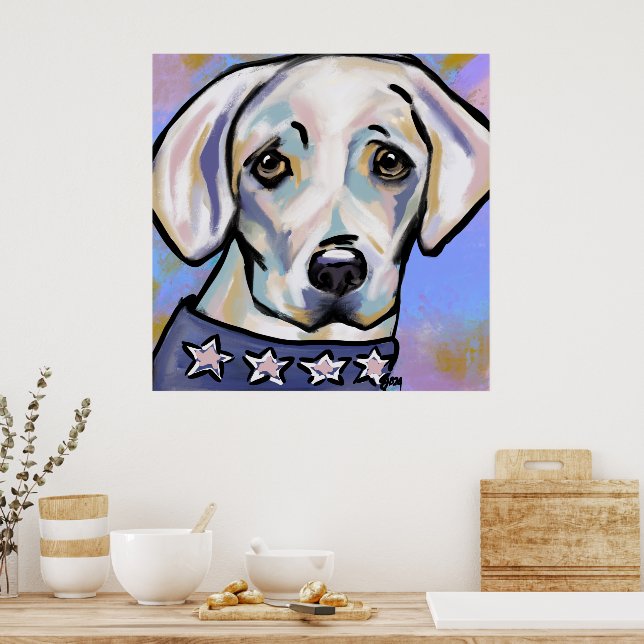 Poster Labrador Retriever (Cozinha)