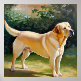 Poster Labrador Retriever Dog